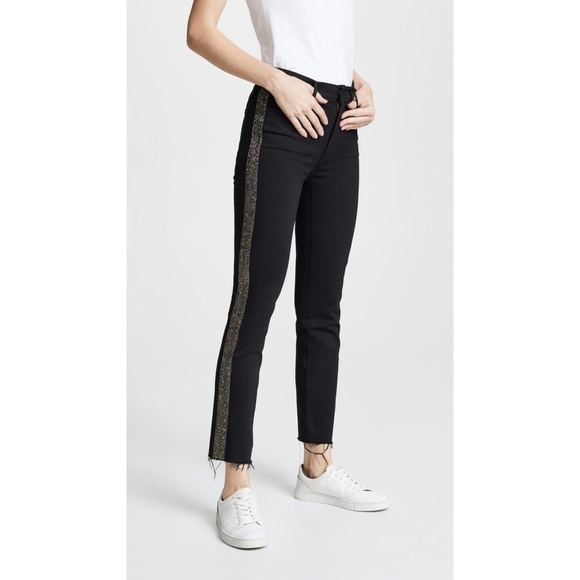 MOTHER Rascal Ankle Fray Jeans in Guilty Treasures - Picture 1 of 13